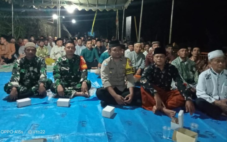Pengajian dan doa bersama di wilayah desa binaan, Sabtu (12/8)