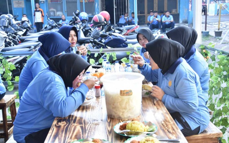 Pujasera Puskopau Lanud Husein Sastranegara, Selasa (22/8)