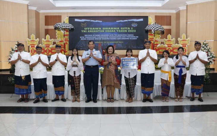 Koharmatau Juara Pertama Utsawa Dharma Gita I TNI AU Tahun 2023