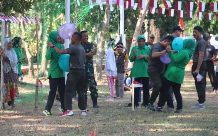 Lomba HUT Kemerdekaan RI ke 78 di Kodim 0803/Madiun, Jum'at (25/8)