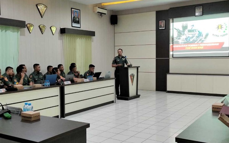 Sosialisasi WABKU di Menarmed 2 Kostrad, Jum'at (25/8)