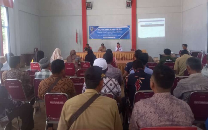 Musyawarah RKPDes wilayah desa binaan 