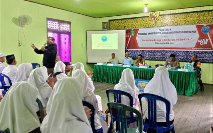 Penyuluhan P4GN di wilayah desa binaan