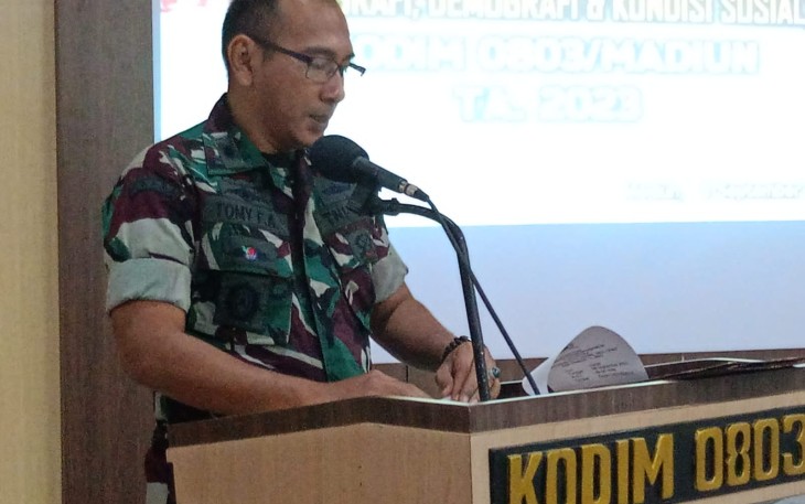 Kasdim 0803/Madiun Mayor Inf Tomy Fedi Anugrahan 