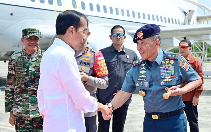 Kedatangan Presiden RI di Samarinda 