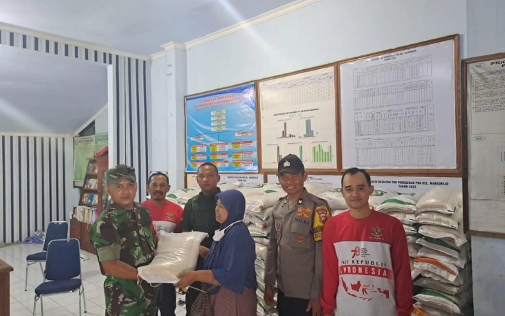 Penyaluran Bantuan Pangan Cadangan Beras Pemerintah Wilayah Binaan, Jum'at (22/9)