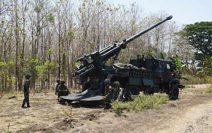 Latihan UST Tingkat Baterai Prajurit Menarmed 2 Kostrad di Ngawi, Minggu (24/9)