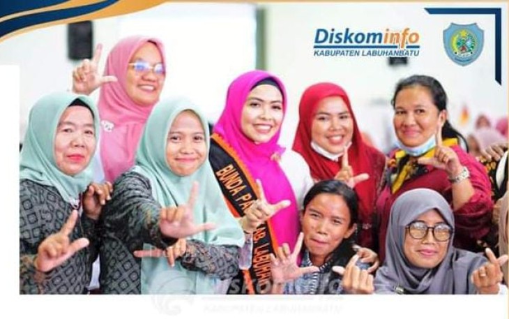 Bunda PAUD Labuhanbatu Buka Workshop Pemanfaatan Akun Belajar.id 
