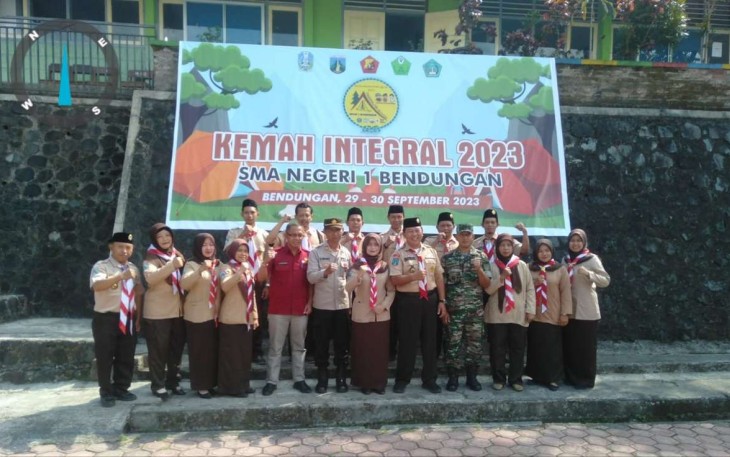 Pembukaan Kemah Integral 2023 di Kecamatan Bendungan