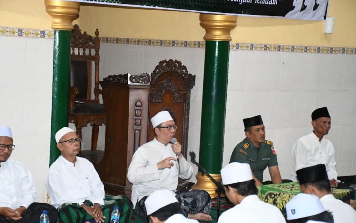 Peringatan Maulid Nabi Muhammad SAW di Kodim 0892/Ponorogo, Selasa (3/10)