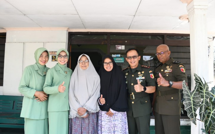 Anjangsana kunjungi warakawuri wilayah Kodim Ponorogo, Rabu (4/10)