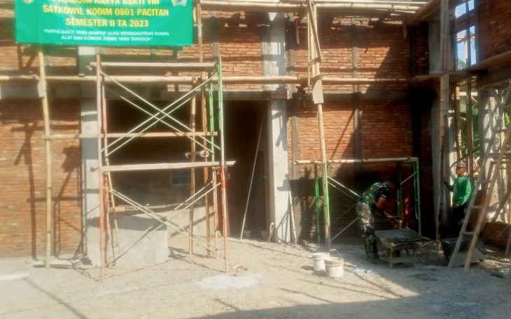 Karya Bakti Kodim 0801/Pacitan 