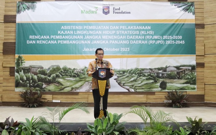 Dirjen Bangda Kemendagri Restuardy Daud 