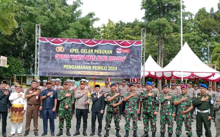 Apel Gelar Pasukan Operasi Mantab Brata Seligi 2023 Kota Tanjungpinang 