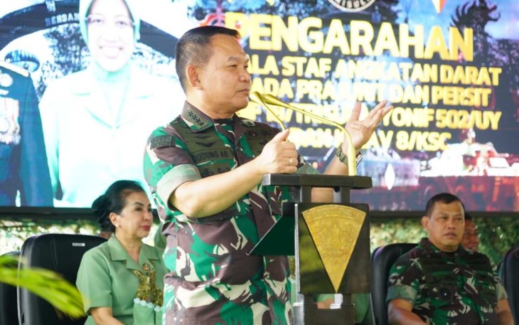 Kasad Jenderal TNI Dudung Abdurachman 