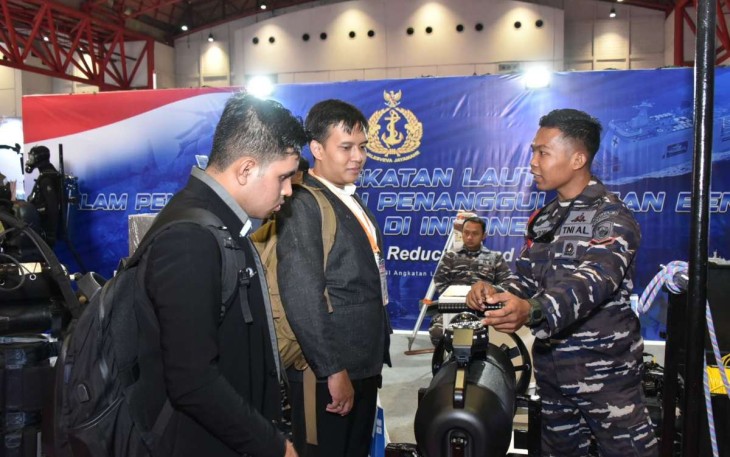 Stan Pameran TNI AL Pada EDRR di Jakarta