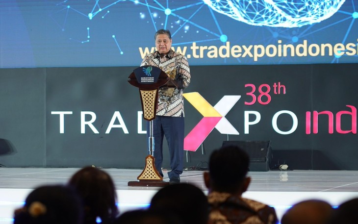 Menteri Koordinator Bidang Perekonomian Indonesia Dr. Ir. Airlangga Hartarto, M.B.A., M.M.T., IPU