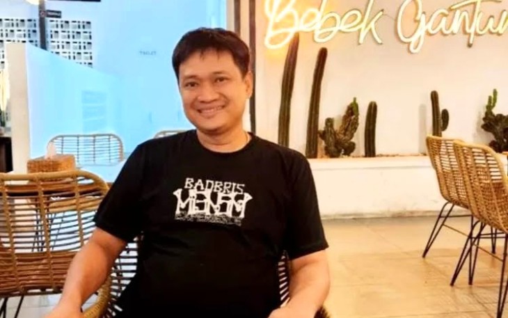 Wakil Ketua DPC Partai Gerindra Kabupaten Blitar Tomi Gandhi Sasongko