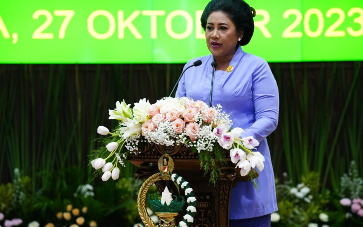 Ketum Dharma Pertiwi Ny. Vero Yudo Margono