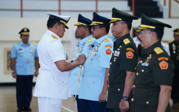 Panglima TNI saat Pimpin Sertijab 