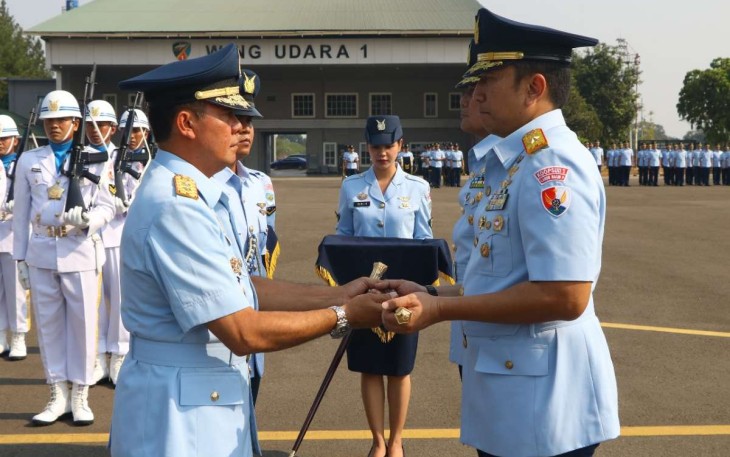 Marsma TNI Destianto Nugroho Utomo Resmi Jabat Danlanud Halim Perdanakusumah, Senin (30/10) 