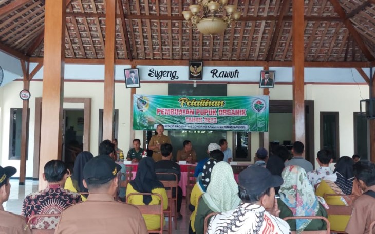 Kopda Agus Setiawan Hadiri Pelatihan Pembuatan Pupuk Organik
