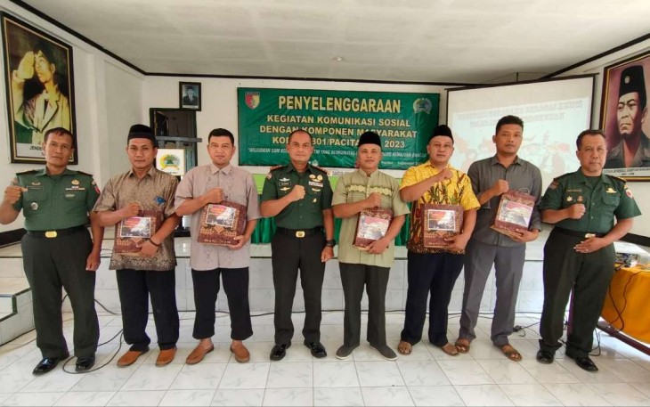 Kodim 0801/Pacitan Gelar Komsos Bersama Komponen Masyarakat