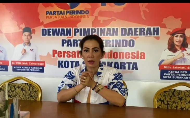Ketua DPD Partai Perindo Kota Surakarta Milia Jatmiati