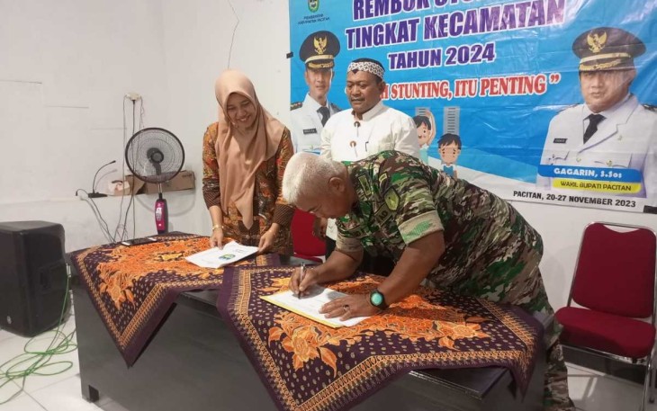 Rembuk Stunting di wilayah desa binaan 