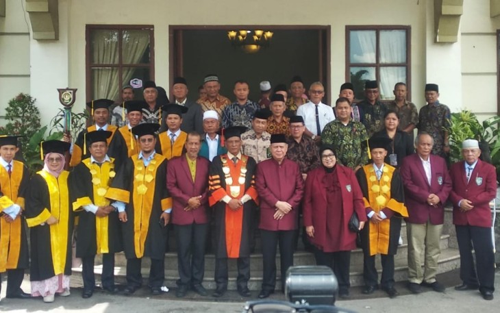 Wisudawan STAI Universitas Islam Sumatera Utara, Rabu (29/11) 