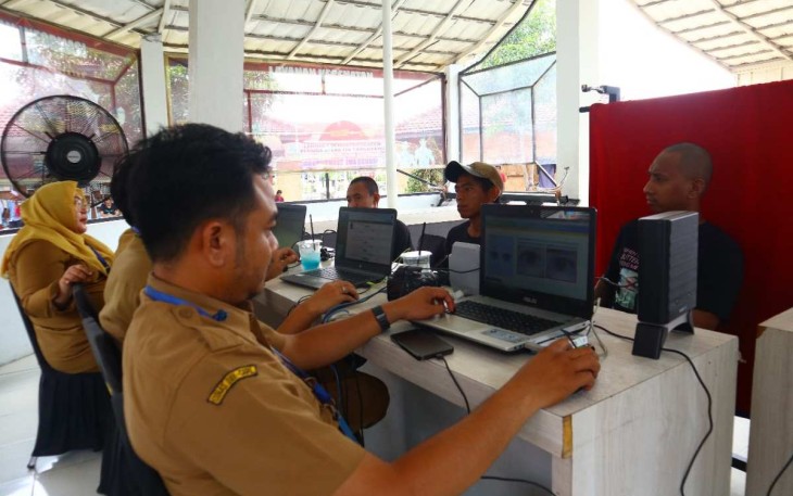 Pemutakhiran data digital WBP lapas Tangerang, Sabtu (2/12)