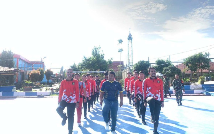 Pembinaan Fisik, Mental dan Kedisiplinan Petugas Lapas Pematang Siantar, Jum'at (8/12)