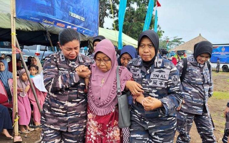 Baksos TNI AL Jelang HUT Kowal ke 61 di Tangerang Banten