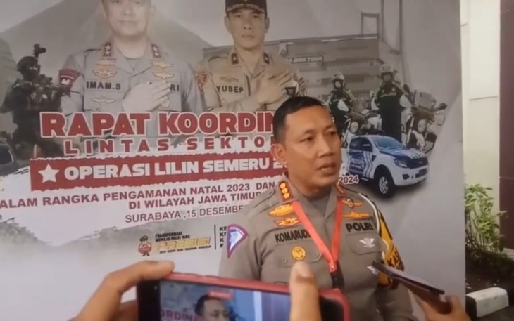 Dirlantas Polda Jatim Kombes Pol Komarudin 