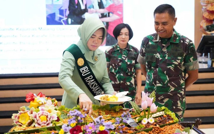 Syukuran pemotongan tumpeng HUT Kowad ke 62, Jum'at (22/12)