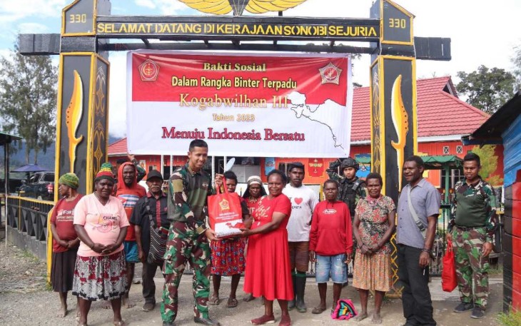 Baksos Prima TNI Mutiara Papua