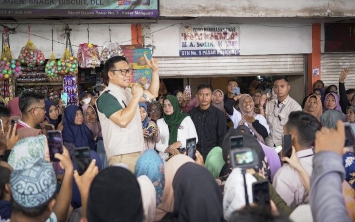 Gus Muhaimin Dapat Curhat Pedagang Pasar Menganti