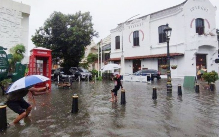 Banjir Kota Semarang Jawa Tengah 