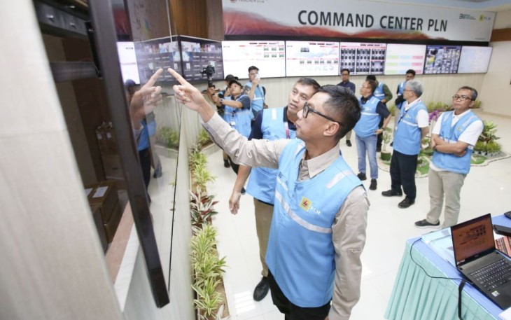 Dirut PLN Darmawan Prasodjo saat memastikan pasokan listrik tidak terkendala dalam KTT Asean ke-42 Labuan Bajo, Jum'at (12/5)