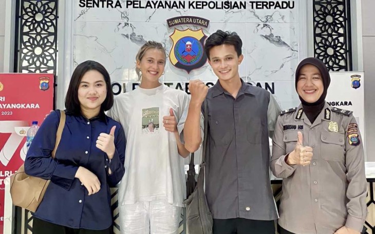 Pelayanan SPKT Polrestabes Medan, Jum'at (4/8)