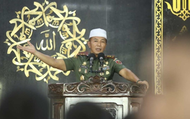 Pangdam XIV Hasanuddin Mayjen TNI Dr Totok Imam Santoso 