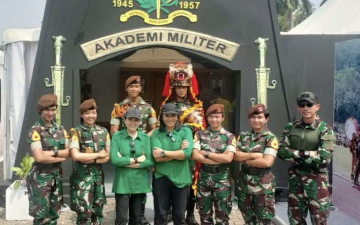 Anjungan Akmil Pameran TNI AD Fair 2023