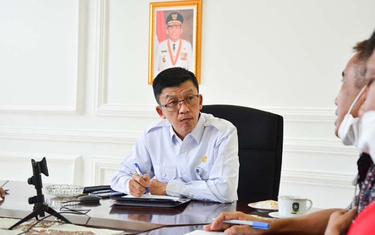 Kepala Dinas Komunikasi dan Informatika (Diskominfo) Provinsi Kepri Hasan, S.Sos