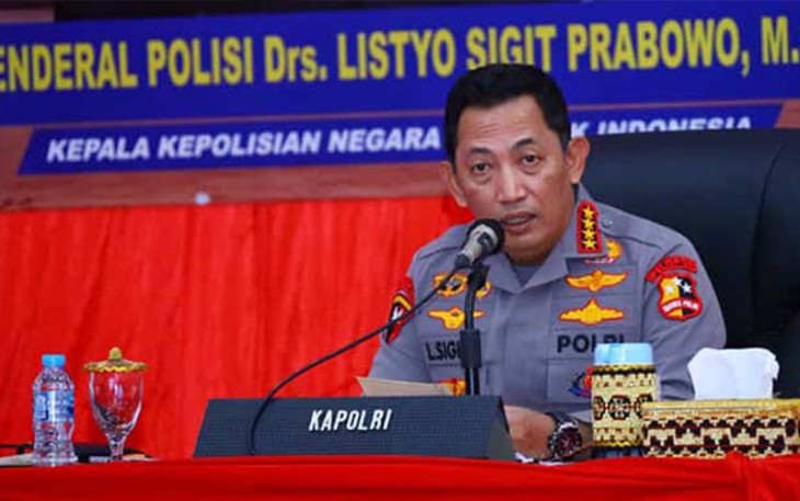 Kapolri Jenderal Listyo Sigit Prabowo