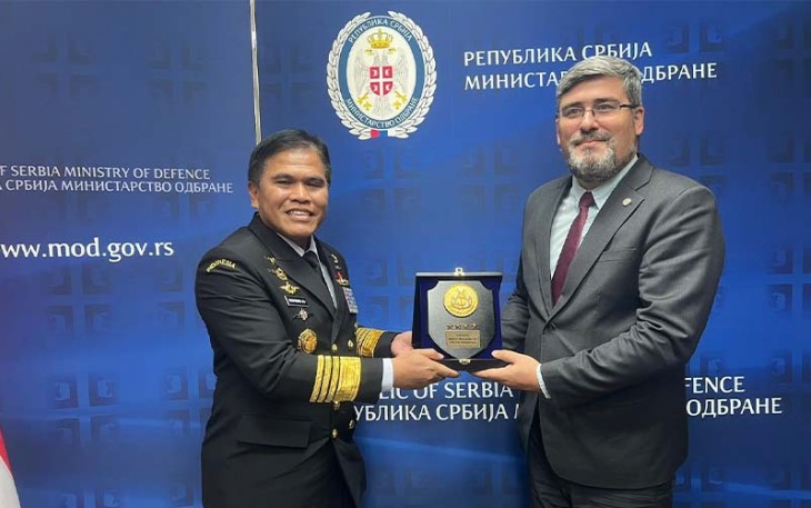 Pertemuan Bilateral Kasal dengan Wamenhan Serbia