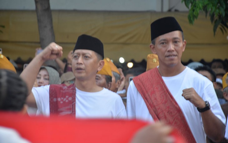Teatrikal Peringati Peristiwa Bendera di Hotel Majapahit