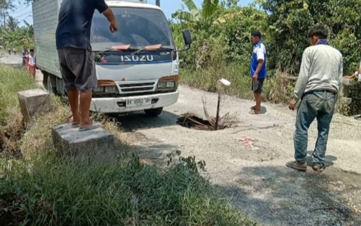 Kondisi Jembatan Jebol