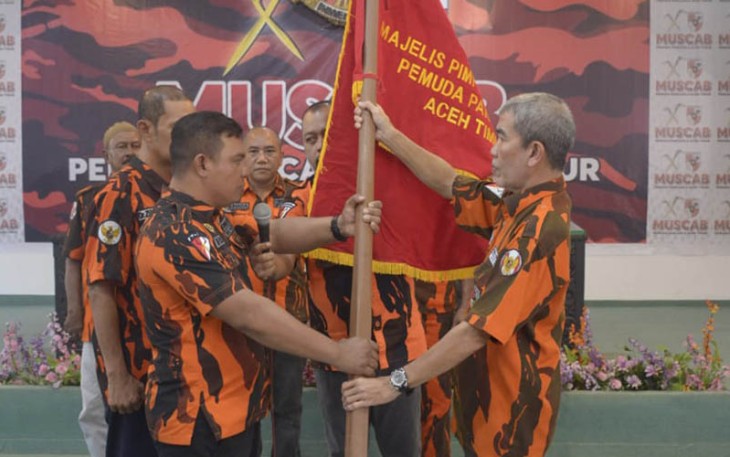 Pengukuhan Pemuda Pancasila Aceh Timur