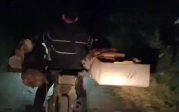 Pasca Jenazah Diangkut Pakai Motor menuju ke rumah duka.