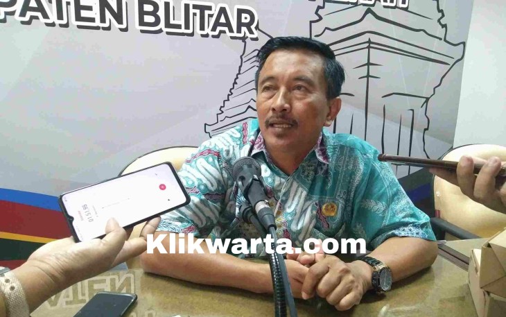 Wakil Ketua DPRD Kabupaten Blitar Mujib (foto : Faisal NR / Klikwarta.com)